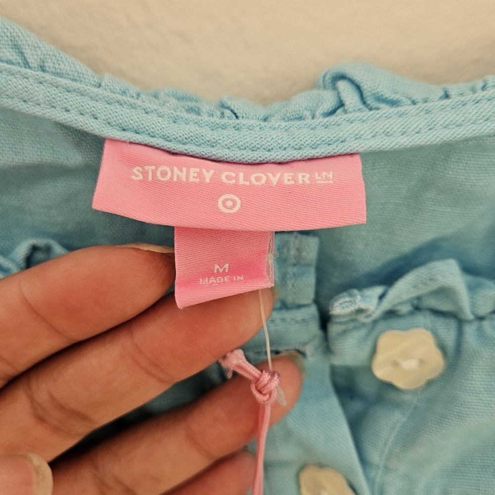 Stoney Clover Lane Blue Mini Dress - Picture 4 of 8